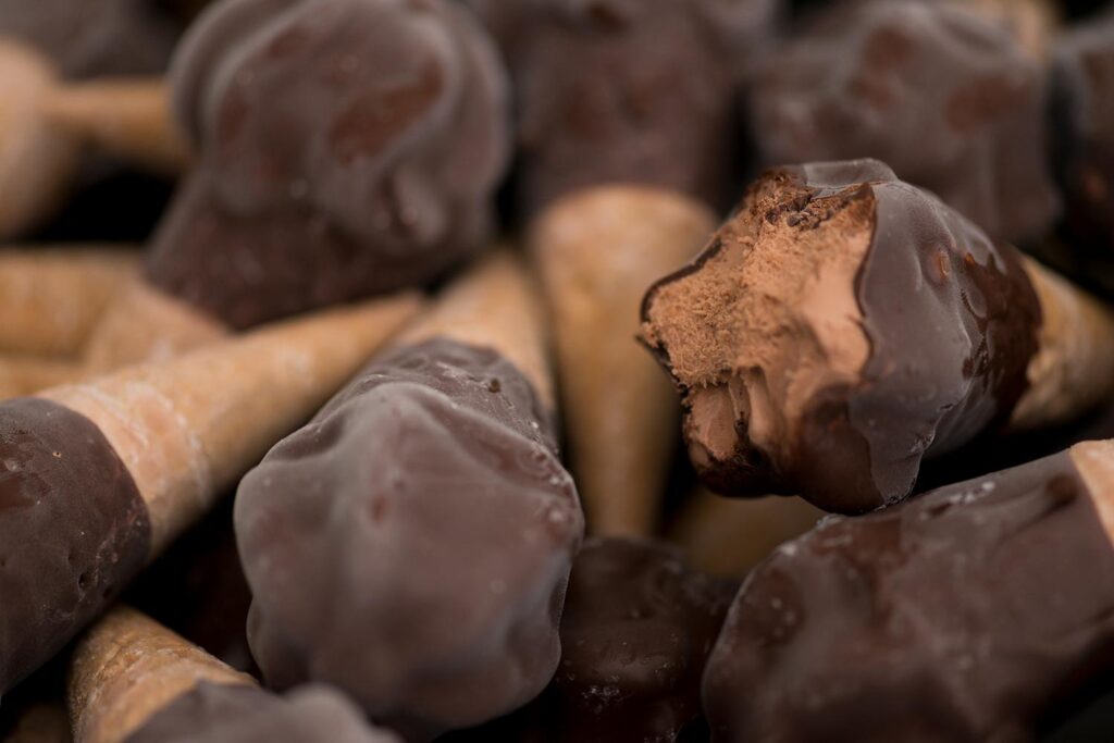 Παγωτό πυραυλάκι σοκολάτα